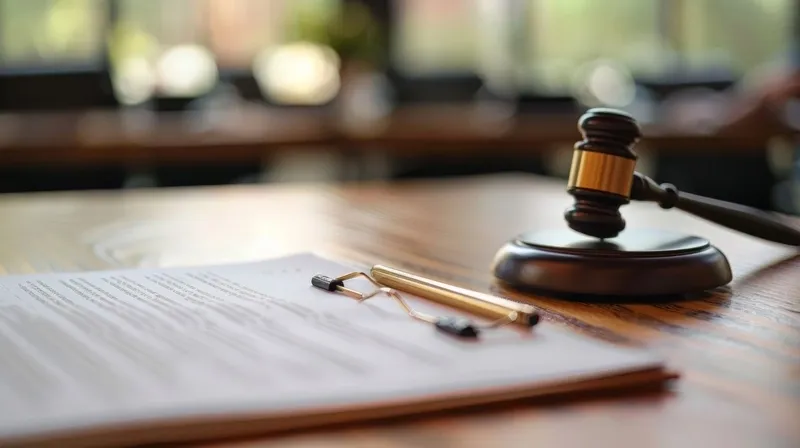 Marteau de juge et document - CRPC à Toulouse